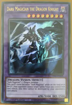 YuGiOh Dark Magician the Dragon Knight Ultra Rare 1st Edition GPF2-EN125 NM - Image 1