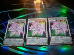 3x Accel Synchro Stardust Dragon 1st Edition Common L5DD-ENY37 Yu-Gi-Oh! - Image 1