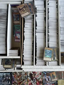 Yugioh 300 Cards Bundle Collection Joblot with 30 Holos INCLUDING YUGIOH TIN - Image 3