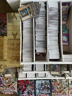 Yugioh 300 Cards Bundle Collection Joblot with 30 Holos INCLUDING YUGIOH TIN - Image 5