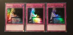 Yu-Gi-Oh! 3x Abhoren, DUDE-DE054, Ultra Rare, 1. Auflage, Deutsch, Near Mint - Image 1