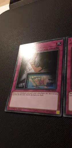 Yu-Gi-Oh! 3x Abhoren, DUDE-DE054, Ultra Rare, 1. Auflage, Deutsch, Near Mint - Image 2