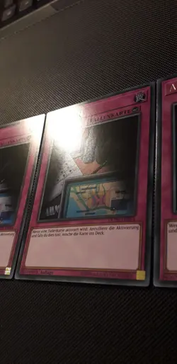 Yu-Gi-Oh! 3x Abhoren, DUDE-DE054, Ultra Rare, 1. Auflage, Deutsch, Near Mint - Image 3