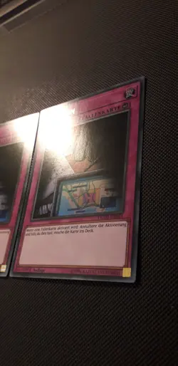 Yu-Gi-Oh! 3x Abhoren, DUDE-DE054, Ultra Rare, 1. Auflage, Deutsch, Near Mint - Image 4