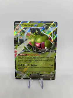 Yanmega EX 003/182 Destined Rivals Pokemon TCG Card NM Condition - Image 1