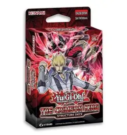 Yu-Gi-Oh Cards - Structure Deck - THE CRIMSON KING - New Factory Sealed - Image 1