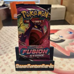 Pokemon TCG Fusion Strike Booster Pack - 10 Cards - Gengar artwork - Image 1