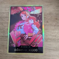 DDP Nami Gold Don Card One Piece Card Japanese EB03 Heroines Edition NM F/S JP - Image 1