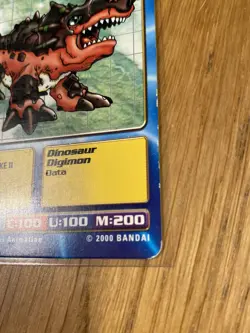 DIGIMON ST-104 Vermilimon Swedish Promo Card TCG Rare Bandai Played - Image 3