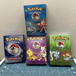 (4) Wizards of the Coast Pokemon Blackout Theme Deck - NO CARDS,EMPTY BOX ONLY - Image 1