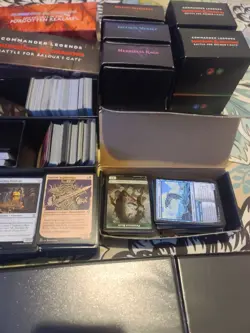 Baldur's Gate Magic the Gathering Card Lot 2 Full Binders Commander's Legends - Image 2