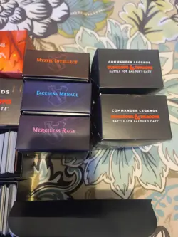 Baldur's Gate Magic the Gathering Card Lot 2 Full Binders Commander's Legends - Image 4
