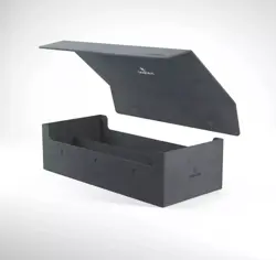 Gamegenic Dungeon S 550+ Convertible TCG Card Dice Accessory Storage Box Gray - Image 1