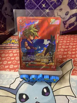Son Gohan : Childhood SB02-006 Alt Art Manga Booster 02 Dragon Ball Card English - Image 1