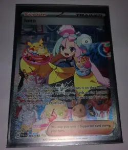 Iono Pokemon Card 269/193 Scarlet & Violet Paldea Evolved r78 - Image 2