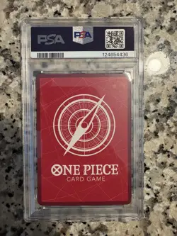 Shanks (2025 PSA Magazine Promo) OP09-001 One Piece Promotion Cards Foil PSA 9 - Image 2