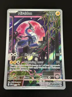Miraidon 13/ SVP en Black Star Promo Pokemon TCG Trading Card Game NM Condition - Image 1