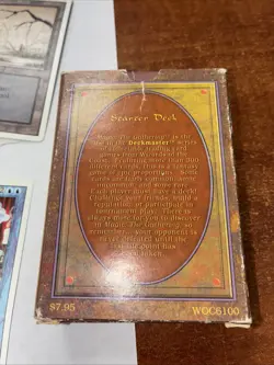 MAGIC the GATHERING REVISED EDITION STARTER DECK | Open Box With Cards!! - Image 3