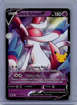 Dark Sylveon V SWSH134 Pokemon TCG Sword & Shield Promo Ultra Rare Holo Card NM - Image 1
