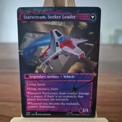 MtG Starscream Power Hungry, Seeker Leader, Transformers Shattered Glass 020 - Image 2