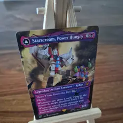 MtG Starscream Power Hungry, Seeker Leader, Transformers Shattered Glass 020 - Image 3