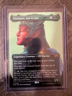 Magic The Gathering Modern Horizons 3 Borderless Eladamri, Korvecdal #0369 - Image 1
