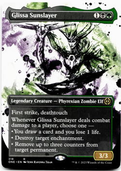 Glissa Sunslayer (Showcase) - [Phyrexia: All Will Be One] MTG ???? - Image 3