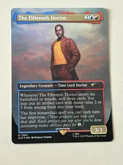 MTG Magic The Gathering The Fifteenth Doctor Who Secret Lair SLD -Foil- - Image 2