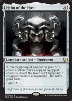 1x Helm of the Host Moderate Play MTG Magic - Kid Icarus - - Image 1