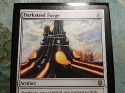 Darksteel Forge Darksteel Rare (PANGOLIN MTG) Front NM. Back LP/LP- See Pics! - Image 2