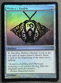 Mishra's Bauble - Foil ColdSnap Magic mtg Moderate Play, English x1 - Image 1