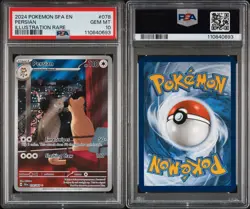 2024 Pokemon Shrouded Fable Persian Illustration Rare 078/064 PSA 10 GEM MINT 💎 - Image 2