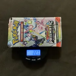 Pokemon Prismatic Evolutions Booster Pack -HEAVY 22.6 Possible Demi/God Pack! - Image 1