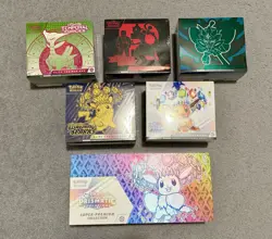 6x Pokemon Box Sealed Lot! ETB + Prismatic Super Premium Collection - Image 1