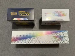 6x Pokemon Box Sealed Lot! ETB + Prismatic Super Premium Collection - Image 3