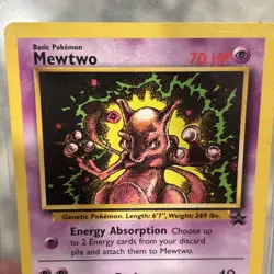 Mewtwo #14 - WotC Black Star Movie Promo - Pokemon TCG - NM 1999 English Pokemon - Image 3