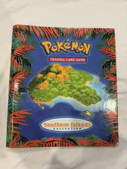 2001 Pokemon Southern Islands Complete Set - 18/18 With Binder LP/Near Mint - Image 1