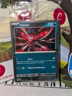 FRENCH Pokemon Mega Evolution GameStop Promo Sealed Yveltal Rare 088/132 - Image 1