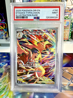 Ethan's Typhlosion - 190/182 - Destined Rivals - Pokemon TCG - PSA 9 MINT - IR - Image 4