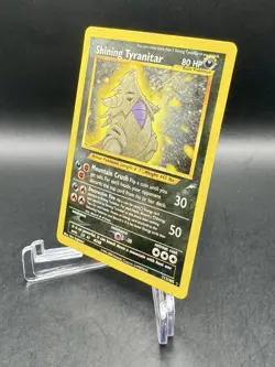 Shining Tyranitar 113/105 Neo Destiny Secret Rare Holo Vintage WOTC Pokemon TCG - Image 2