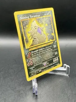 Shining Tyranitar 113/105 Neo Destiny Secret Rare Holo Vintage WOTC Pokemon TCG - Image 3