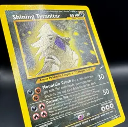 Shining Tyranitar 113/105 Neo Destiny Secret Rare Holo Vintage WOTC Pokemon TCG - Image 5