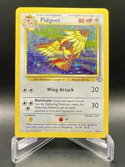 Pidgeot 8/64 Jungle Unlimited (1999) Holo Rare Vintage WOTC Pokemon TCG - Image 1