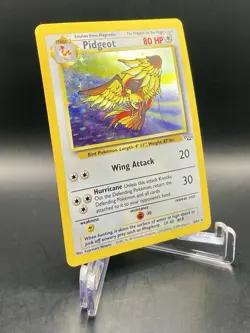 Pidgeot 8/64 Jungle Unlimited (1999) Holo Rare Vintage WOTC Pokemon TCG - Image 3