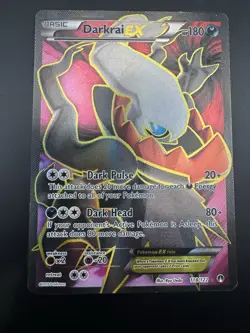 Darkrai EX Full Art 118/122 Pokemon XY BREAKPoint 2016 - Image 3