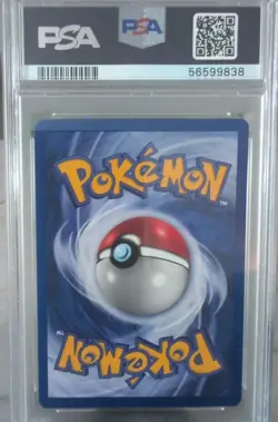Black Star Promo 21 Moltres Toshinao Aoki Error PSA 7 - Image 2
