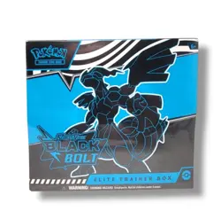 Pokemon TCG: Scarlet & Violet - BLACK BOLT Elite Trainer Box ETB - Image 1