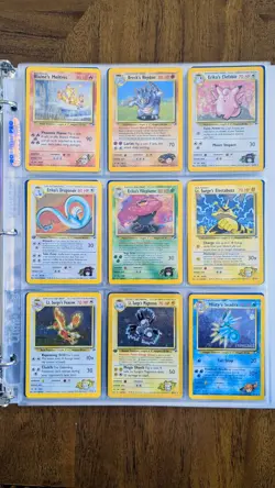 1st Edition/Unlimited Gym Heroes Complete Set 132/132 Pokemon NM-MP (2000) - Image 1