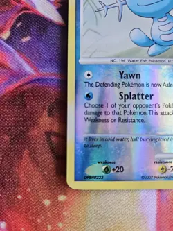 Pokemon - Wooper - 118/132 - Reverse Holo - Secret Wonders - LP - Image 5