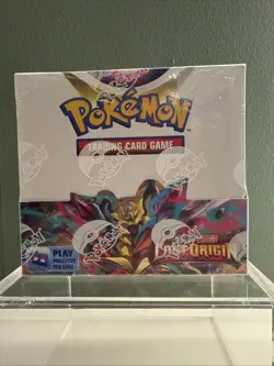 Pokemon Sword & Shield Lost Origin Booster Box Factory Sealed & Acrylic Case - Image 1